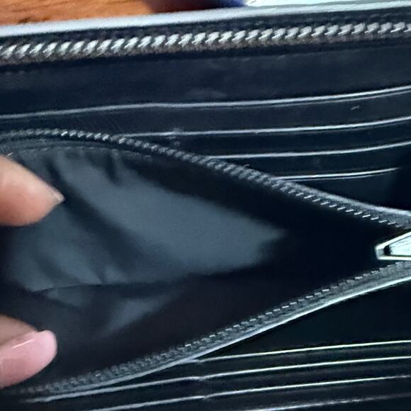 Alexander Wang Pebbled Leather Long Wallet Clutch - Picture 7 of 8